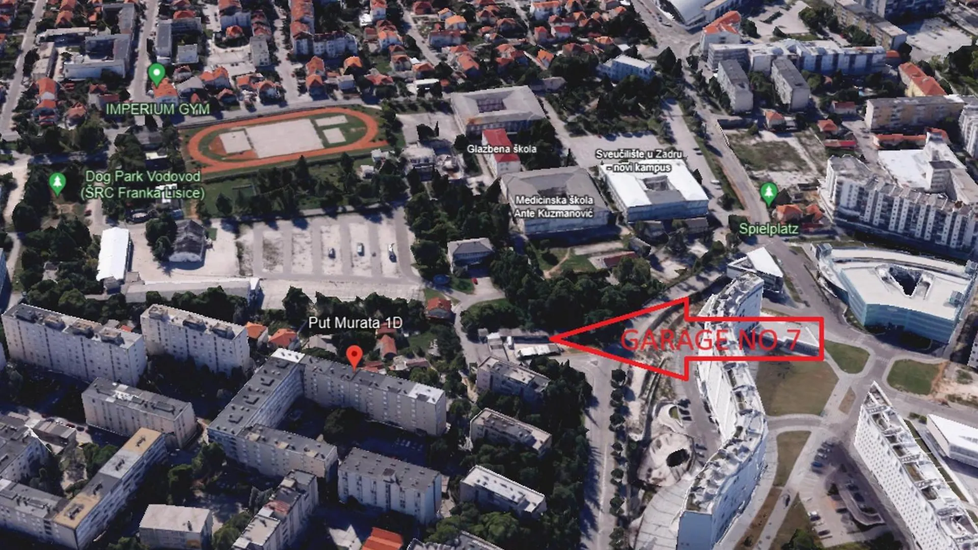Apartment Zara With Garage Croatia